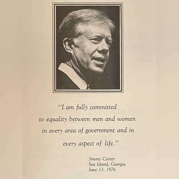 The White House Other - President Jimmy Carter 🩷 women’s Issues